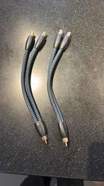 Audioquest RCA Splitters 2x. FLX-X, Ophalen of Verzenden, Zo goed als nieuw, Minder dan 2 meter, Overige kabels