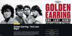 Golden Earring - One Last Night - Vrienden Amstel Live, Tickets en Kaartjes, Drie personen of meer, Januari