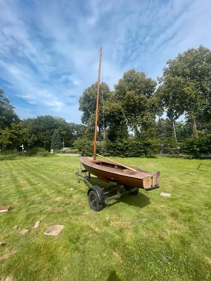 Kleine BM op staltrailer, Watersport en Boten, Bootonderdelen, Gebruikt, Overige typen, Zeilboot, Ophalen
