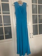Mango jurk met split maat S, Kleding | Dames, Gelegenheidskleding, Ophalen of Verzenden, Zo goed als nieuw, Blauw
