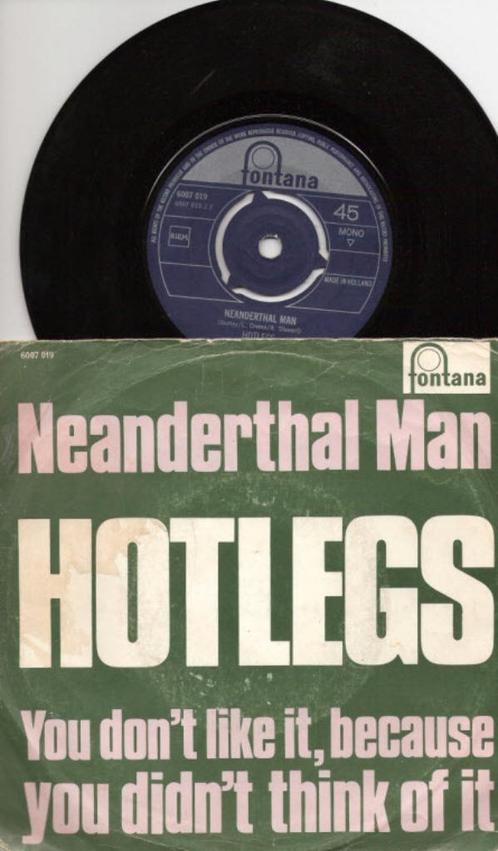Hotlegs - Neanderthal Man -7'' 1970 (pre 10CC) NL persing, Cd's en Dvd's, Vinyl Singles, Gebruikt, Pop, Ophalen