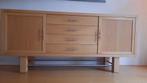 Massief beuken Dressoir Jan de Bouvrie, Huis en Inrichting, Kasten | Dressoirs, Ophalen, Gebruikt, 200 cm of meer, 25 tot 50 cm