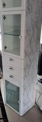 Vitrinekast, Huis en Inrichting, Ophalen, Minder dan 50 cm, Zo goed als nieuw, 150 tot 200 cm