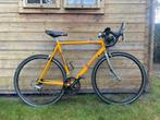 Geel/oranje Giovanni racefiets, 28 inch, Heren, Aluminium, Zo goed als nieuw