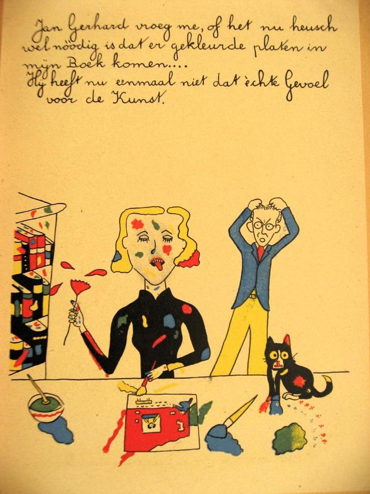 Margje Toonder, hoe het zit, dagboek en tekeningen 1942, Antiek en Kunst, Kunst | Overige Kunst, Ophalen of Verzenden