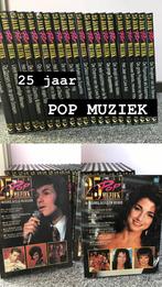25 jaar popmuziek, complete set, boeken en CD’s, Ophalen of Verzenden, 1960 tot 1980, Zo goed als nieuw