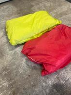 Zitkussen set - Rood en Geel, Huis en Inrichting, Zitzakken, Ophalen of Verzenden, Gebruikt, Rood, Overige typen