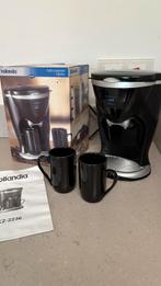 Hollandia KZ-2236 Café Duo - koffiezetapparaat - Nieuw !, Witgoed en Apparatuur, Koffiezetapparaten, Gemalen koffie, Ophalen of Verzenden