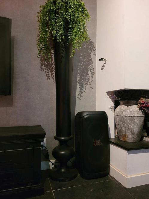 1.75 meter xxl colmore vaas, Huis en Inrichting, Woonaccessoires | Vazen, Zo goed als nieuw, Zwart, 75 cm of meer, Ophalen of Verzenden