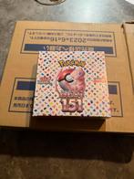 Pokémon 151 Japanse Booster Boxen (prijs per stuk), Ophalen of Verzenden, Nieuw, Boosterbox