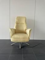 Gele elektrische stoffen relax fauteuil / relax stoel, Huis en Inrichting, Fauteuils, Ophalen, Nvt, Nvt, Nvt