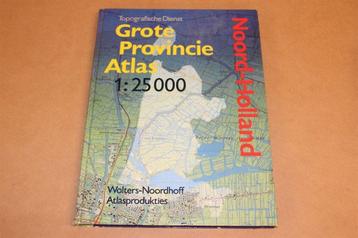 Grote provincie atlas Noord-Holland beschikbaar voor biedingen