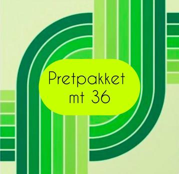 Vintage pretpakket mt 36 beschikbaar voor biedingen