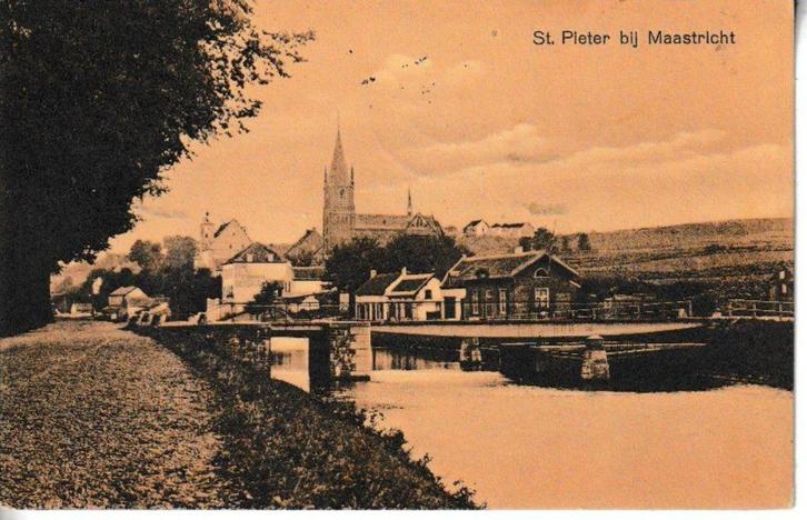 MAASTRICHT - St. PIETER, Verzamelen, Ansichtkaarten | Nederland, Gelopen, Limburg, Voor 1920, Ophalen of Verzenden