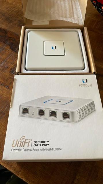 Ubiquiti unifi usg security gateway router beschikbaar voor biedingen