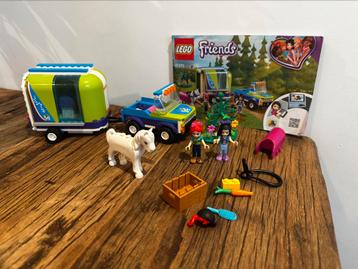Lego Friends, Mia’s paardentrailer, 41371 (compleet) beschikbaar voor biedingen