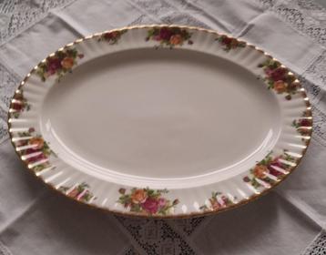 servies Royal Albert old country roses serveerschaal schaal beschikbaar voor biedingen