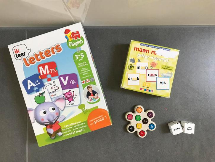 Leuke letter/leerspellen te koop, Kinderen en Baby's, Speelgoed | Educatief en Creatief, Zo goed als nieuw, Ophalen of Verzenden