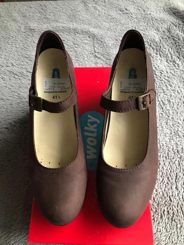 Wolky bruine pumps   Maat 41,5 beschikbaar voor biedingen