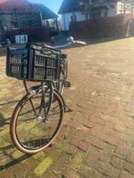 Fiets  met krat, Ophalen, Gebruikt, Versnellingen, 56 cm of meer