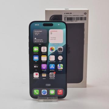 iPhone 16 Plus 128GB Zwart | In Nette Staat beschikbaar voor biedingen