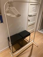 Kledingrek wit ikea, Ophalen, Zo goed als nieuw