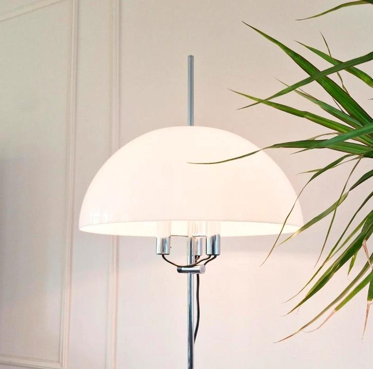 Design Vloerlamp Gino Sarfatti voor Artimeta, Huis en Inrichting, Lampen | Vloerlampen, Zo goed als nieuw, Ophalen of Verzenden