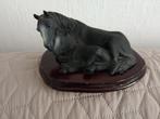 Beeld Zwart Paard met veulen, Verzamelen, Beelden en Beeldjes, Ophalen of Verzenden, Zo goed als nieuw, Dier