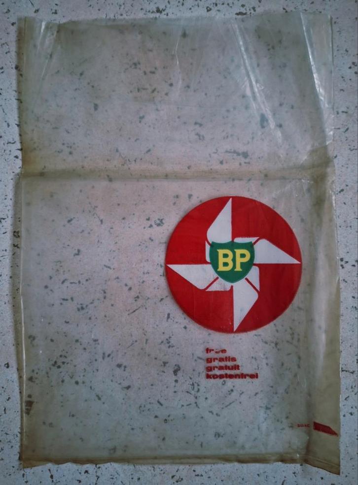 Plastic zakje voor Flexi-Singles BP Touring Service, Cd's en Dvd's, Vinyl Singles, Gebruikt, Ophalen of Verzenden