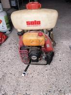 Solo 423 motor spuit /bladblazer / rugnevelspuit, Ophalen, Benzine, Gebruikt, Ruggedragen