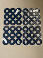 4 placemats salt & pepper Dine Ink blauw vilt nieuw, Ophalen of Verzenden, Nieuw, Blauw, Placemat