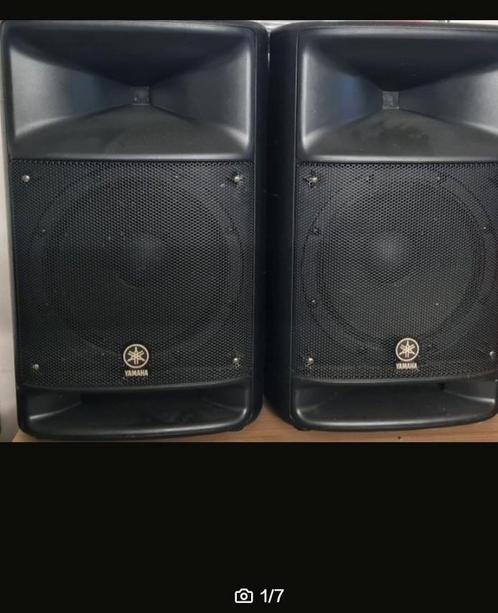 Yamaha MSR250 bieden va €300 / va €450 met mixer MG82cx, Muziek en Instrumenten, Versterkers | Keyboard, Monitor en PA, Gebruikt