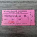 Nec - ajax ticket seizoen 1979-1980, Ophalen of Verzenden