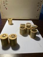 DMC licht goud metalicdraad kleurnr 282 40 meter € 2,00, Ophalen of Verzenden, Nieuw, Handborduren, Borduurgaren of Zijde