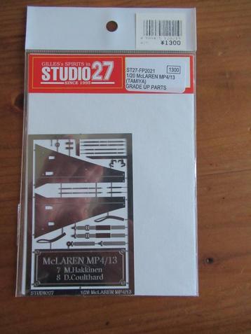 McLaren MP4/13 Grade Up parts (Studio27 1/20) beschikbaar voor biedingen