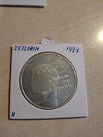 Aruba 25 Florin 1994 - Koningin Beatrix Zilver FDC, Ophalen of Verzenden
