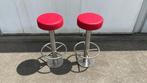 4 stuks Luxe design Pedrali krukken, nieuw rood, Huis en Inrichting, Barkrukken, Ophalen, Met voetsteun, 60 tot 90 cm, Nieuw