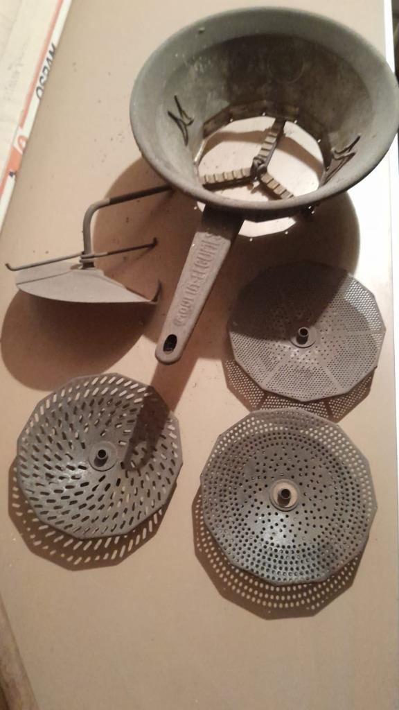raspmachine uit (over) grootmoederstijd, Antiek en Kunst, Antiek | Gereedschap en Instrumenten, Ophalen of Verzenden