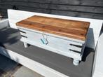 Dekenkist teak hout, Huis en Inrichting, Ophalen, Minder dan 50 cm