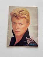 David Bowie Serious Moonlight Tour programma 1983, Ophalen of Verzenden, Gebruikt, Boek, Tijdschrift of Artikel