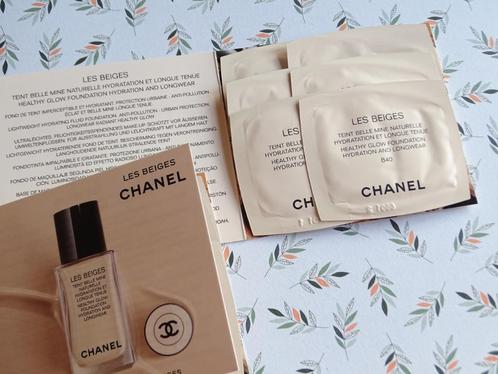 Chanel Les Beiges Foundation B40 (12 proefjes), Sieraden, Tassen en Uiterlijk, Uiterlijk | Cosmetica en Make-up, Nieuw, Make-up
