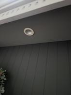 Grijze Wandkast met leg planken en Verlichting, Ophalen, Met plank(en), Gebruikt, 200 cm of meer