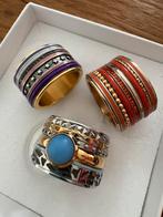 IXXXI Ringen Maat 21, Met kristal, 20 of groter, IJzer of Staal, Ophalen of Verzenden