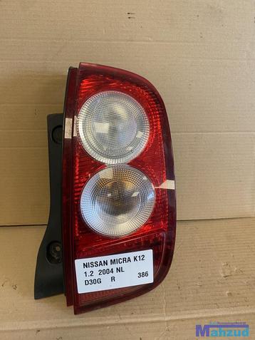 NISSAN MICRA 3 K12 Rechts achterlicht 2002-2010 beschikbaar voor biedingen