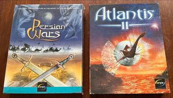 Vintage PC Games: Persian Wars (Gesealed) & Atlantis 2 beschikbaar voor biedingen