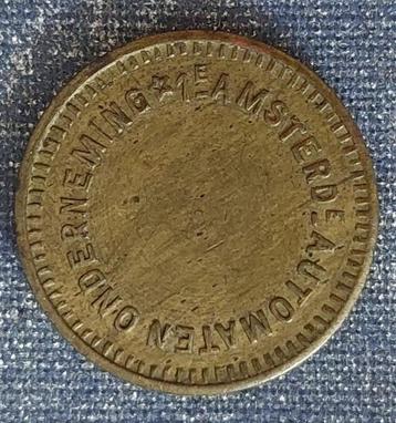 amusementen munt [5854]  [PoovPe]	 beschikbaar voor biedingen