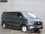 Ford Transit Custom 136PK L2H1 LED ACC Navi Airco Camera Par, Leder, Bedrijf, Ford, Zilver of Grijs