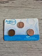 Fluitje van een cent in coincard, Postzegels en Munten, Munten | Nederland, Ophalen of Verzenden, Koningin Beatrix, 1 cent