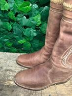 Bijna Nieuwe laarzen van Sancho maat 37, Hoge laarzen, Bruin, Sancho, Ophalen of Verzenden