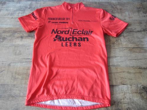 Wielershirt Wielertrui Koos Moerenhout Nord Eclair 1991, Sport en Fitness, Wielrennen, Zo goed als nieuw, Kleding, Ophalen of Verzenden